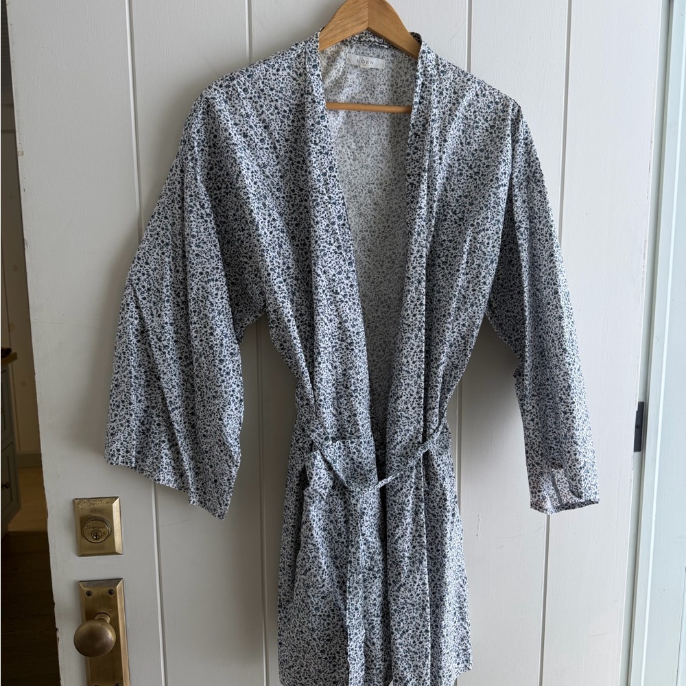 Doen Floral Cotton Robe
